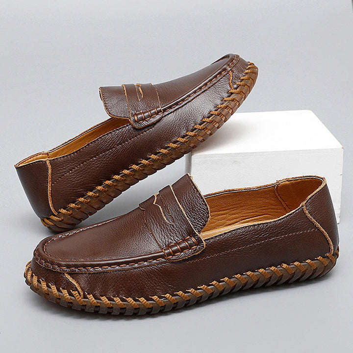 Mocassins Aero-24 – cuir d'origine italienne, coutures main