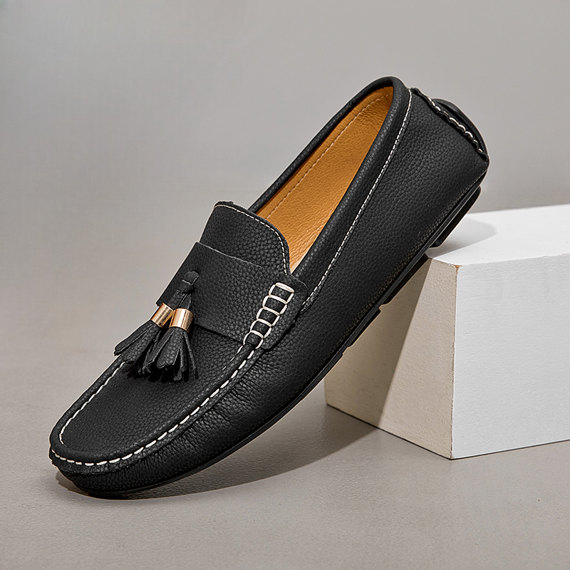 Mocassins Strata-26 à pampille dorée – élégance italienne