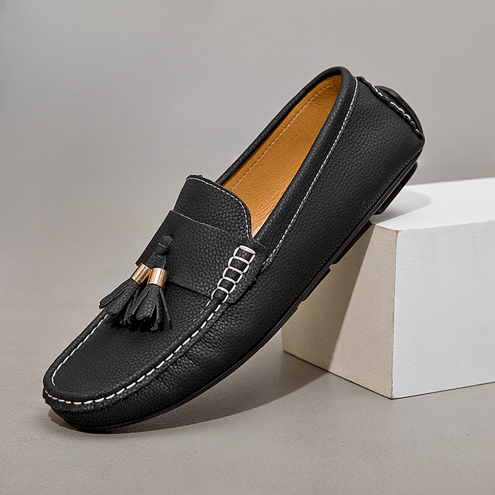 Mocassins Strata-26 à pampille dorée – élégance italienne