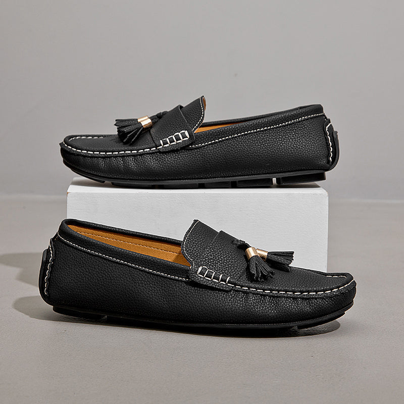 Mocassins Strata-26 à pampille dorée – élégance italienne