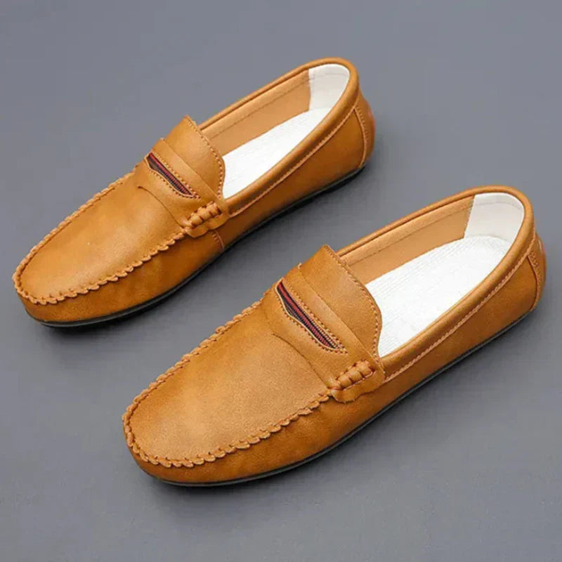 Mocassins Lumen-22 – construction finie main, esprit italien