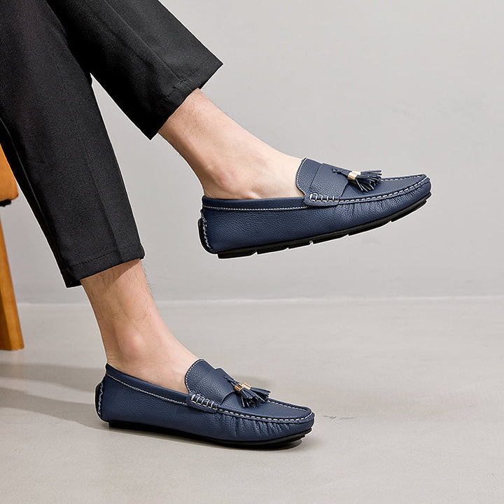 Mocassins Strata-26 à pampille dorée – élégance italienne
