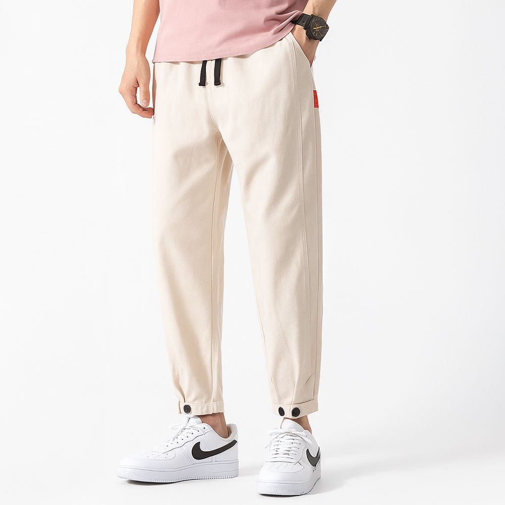 Pantalon homme en coton premium – doux, respirant, ajusté