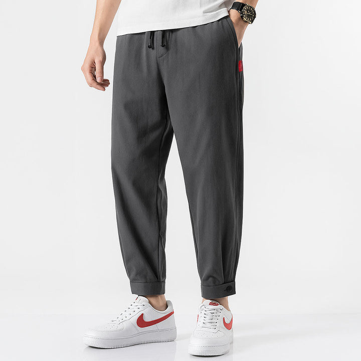 Pantalon homme en coton premium – doux, respirant, ajusté