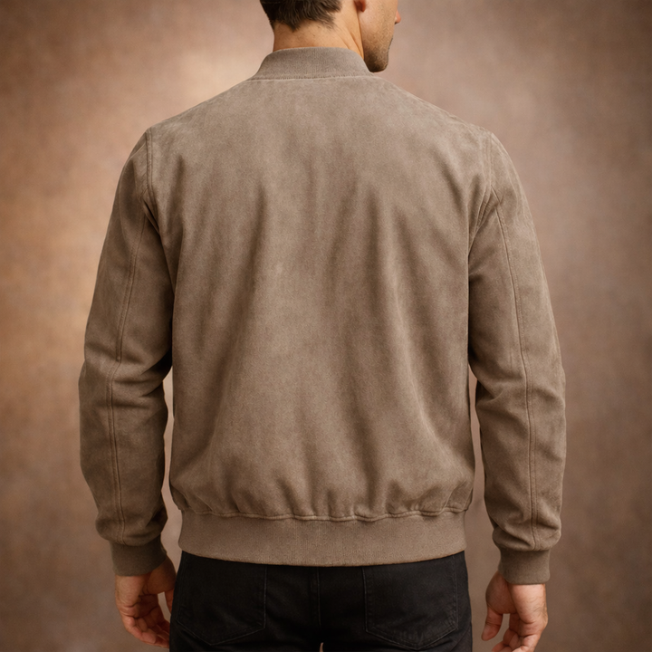 Bombers homme effet daim – veste légère smart casual