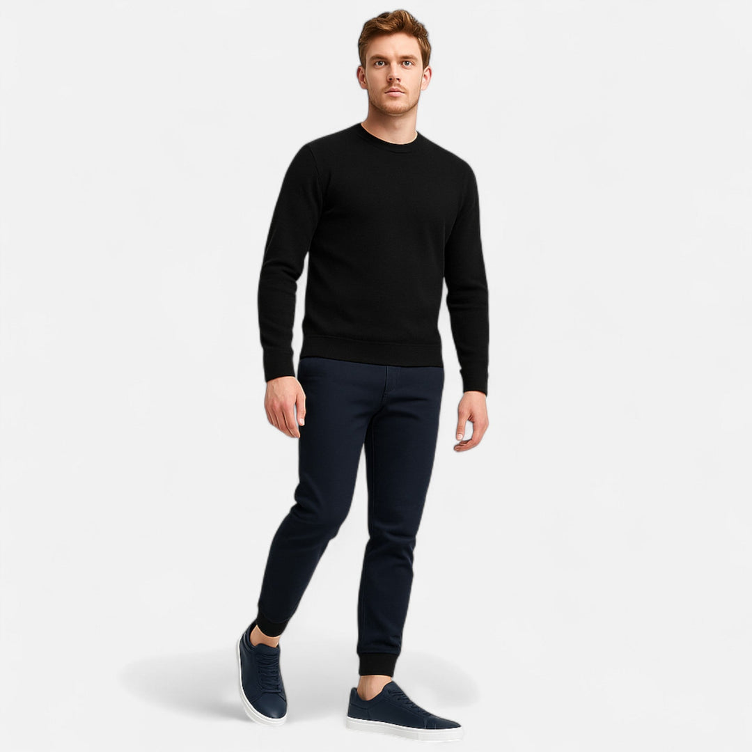 Baskets homme sans lacets en cuir véritable – profil épuré