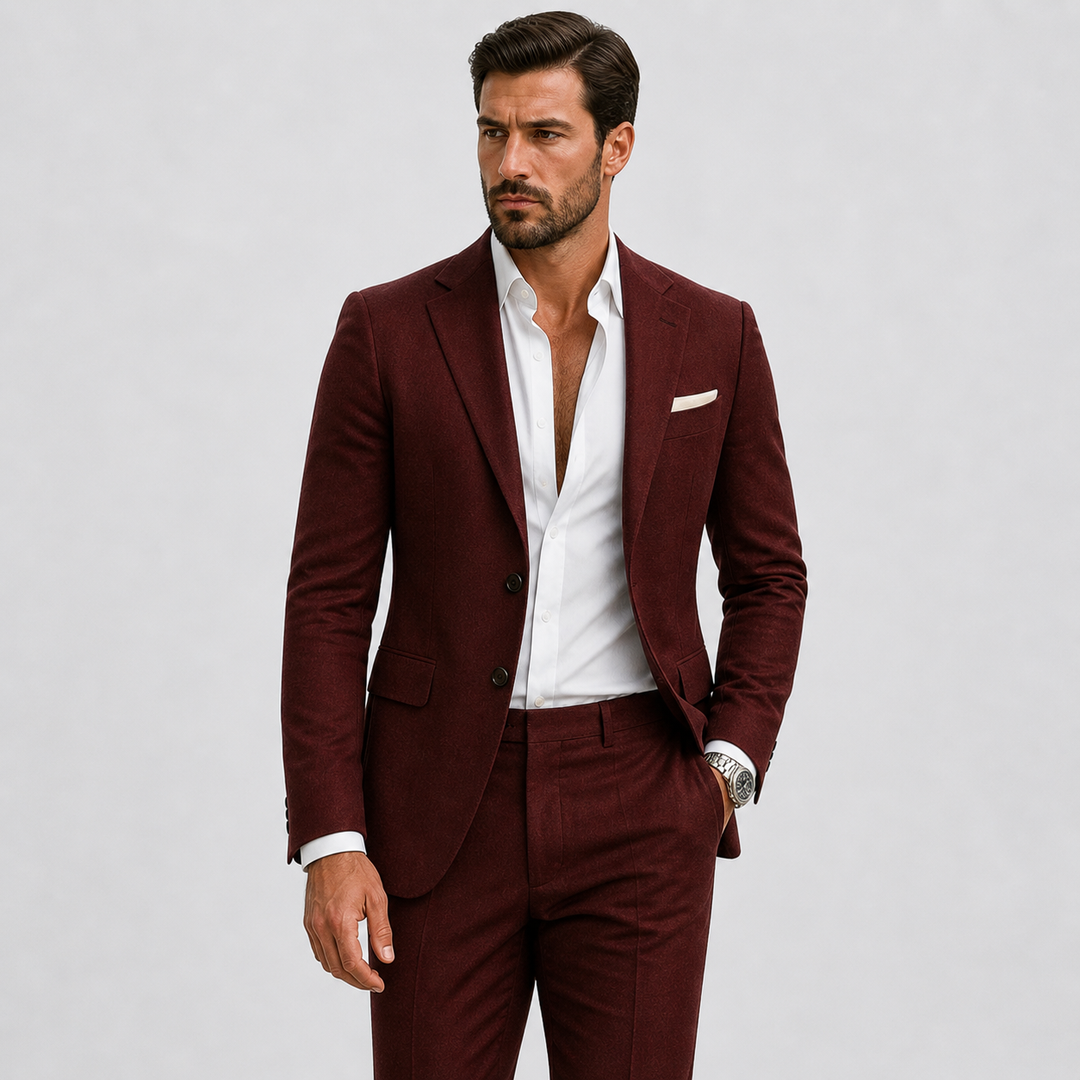 Costume en lin homme coupe slim – léger et respirant pour l'été