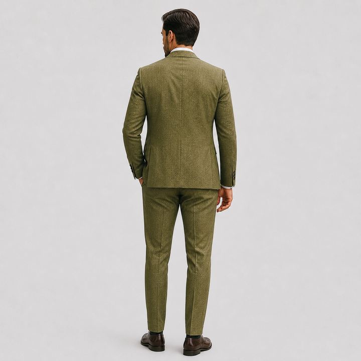 Costume en lin homme coupe slim – léger et respirant pour l'été