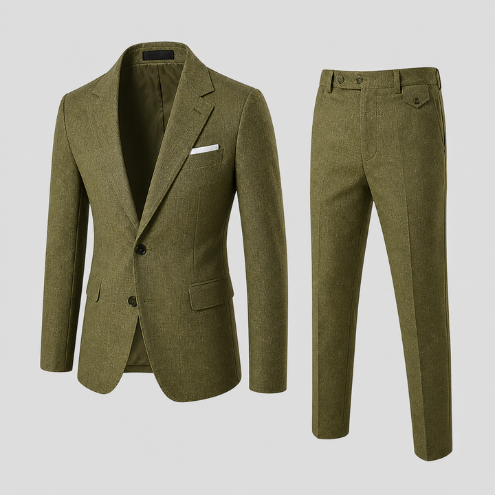 Costume en lin homme coupe slim – léger et respirant pour l'été