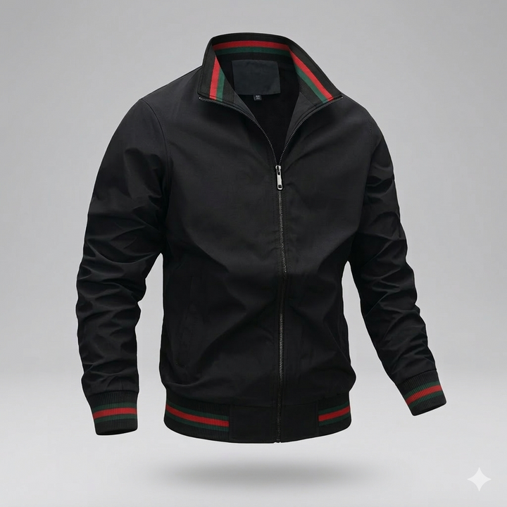 Veste d'été légère homme – zip et col montant respirant
