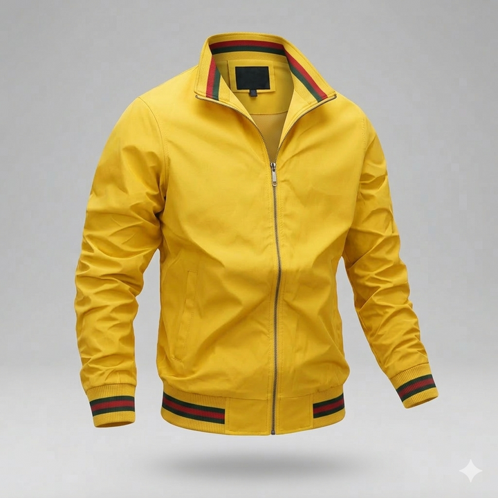 Veste d'été légère homme – zip et col montant respirant