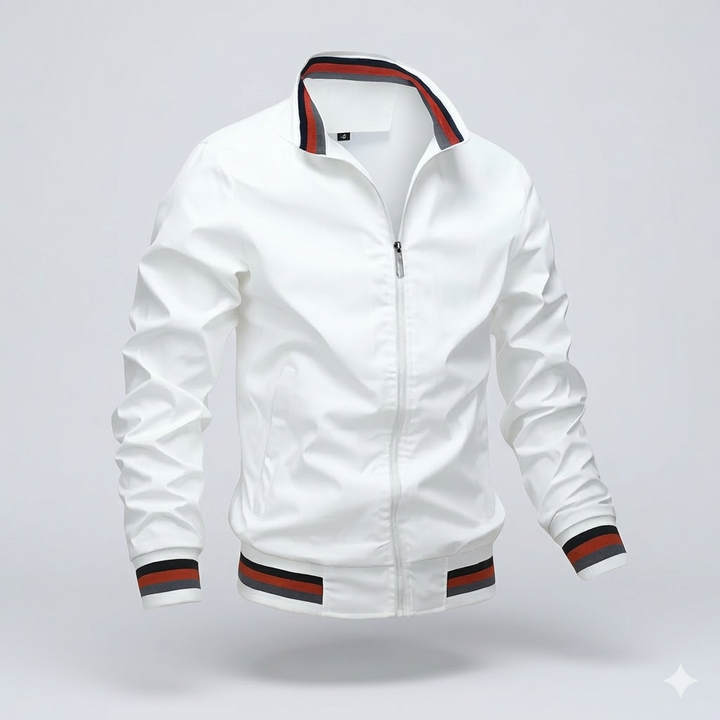 Veste d'été légère homme – zip et col montant respirant
