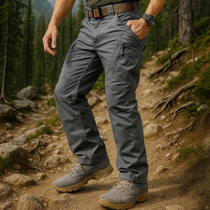 Pantalon cargo homme multipoches – tissu résistant et respirant