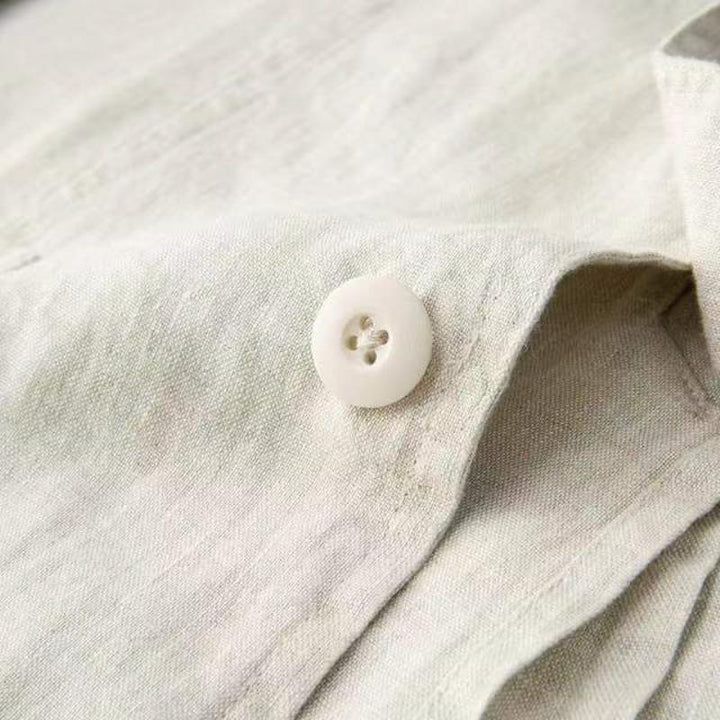 Costume d'été homme en lin – veste deux boutons, coupe décontractée