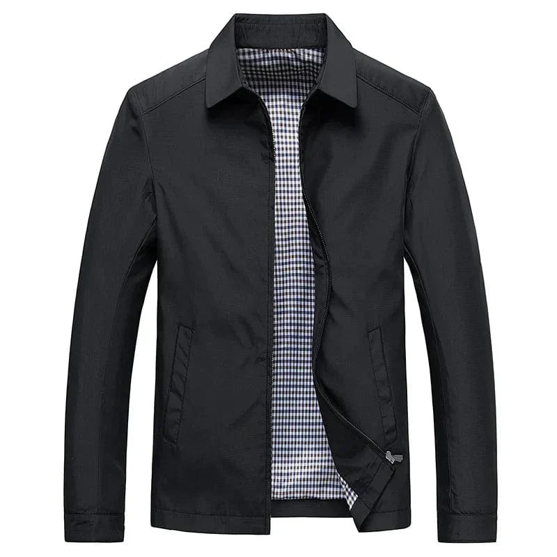 Veste légère homme à col classique – bureau et mi-saison