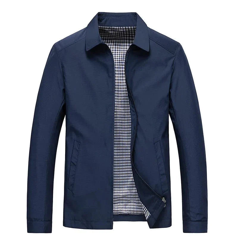Veste légère homme à col classique – bureau et mi-saison