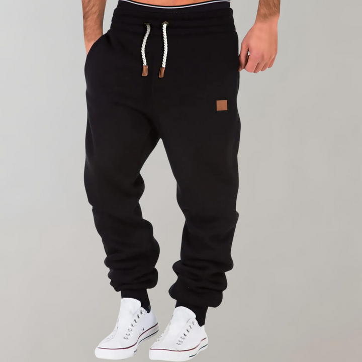 Pantalon de jogging homme en coton – ceinture élastique