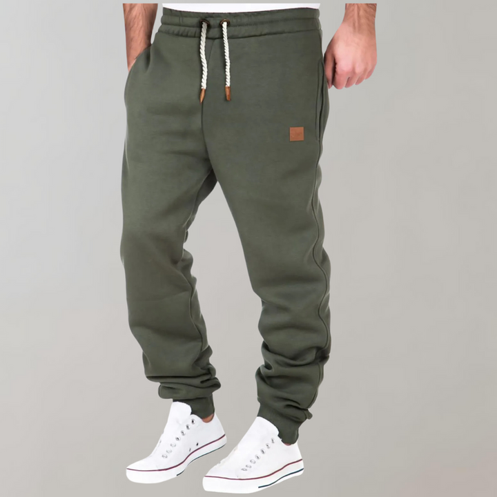 Pantalon de jogging homme en coton – ceinture élastique