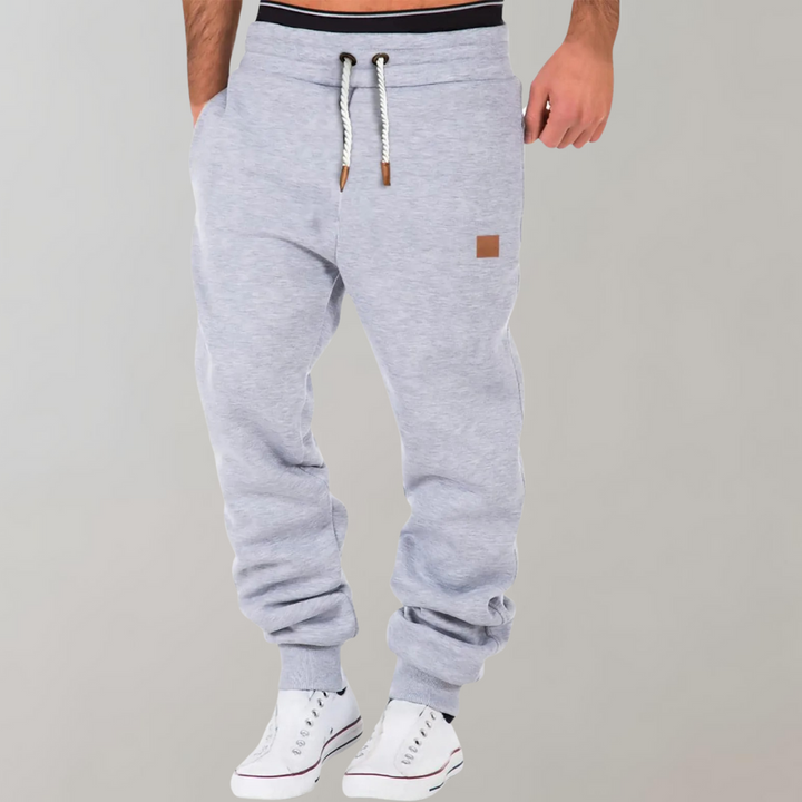 Pantalon de jogging homme en coton – ceinture élastique