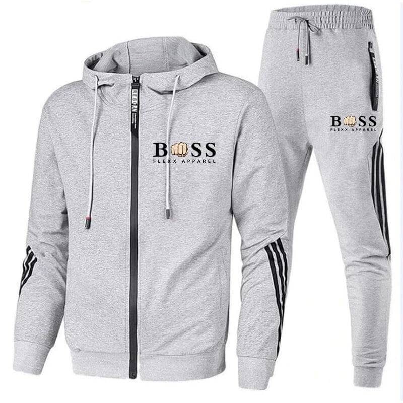 Survêtement homme sportif – tissu respirant, coupe ajustée