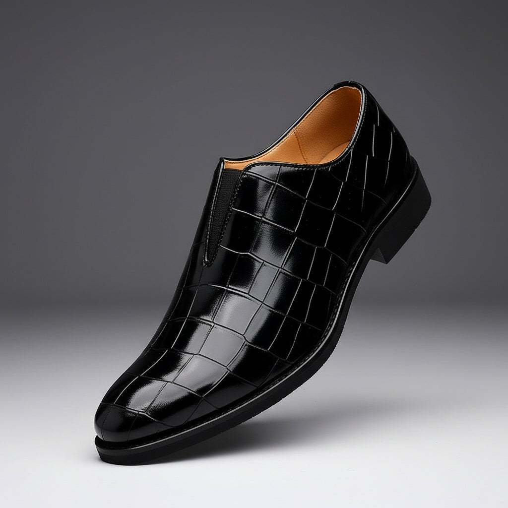 Mocassins Halo-13 à entrée en V – silhouette nette et moderne
