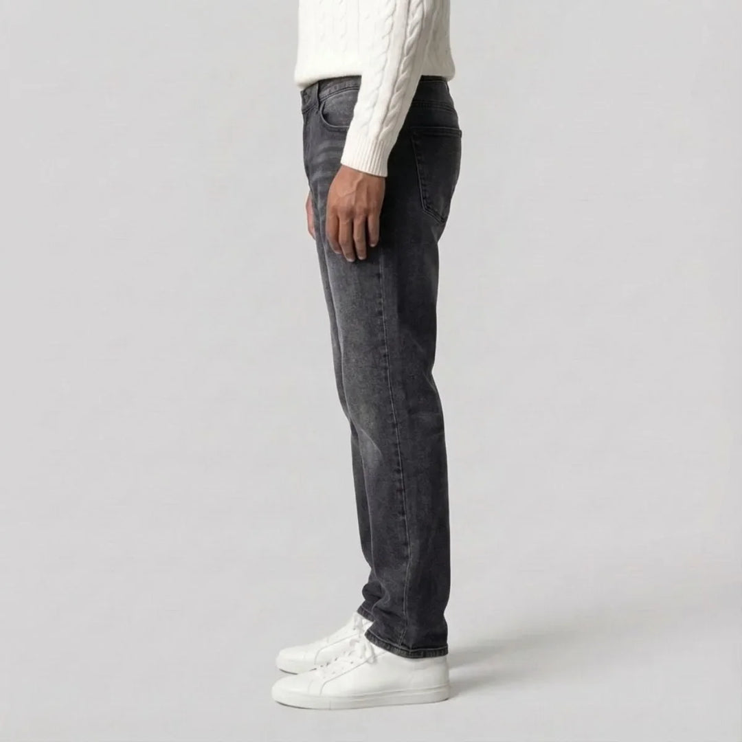 Jean droit homme coupe regular – cinq poches classique