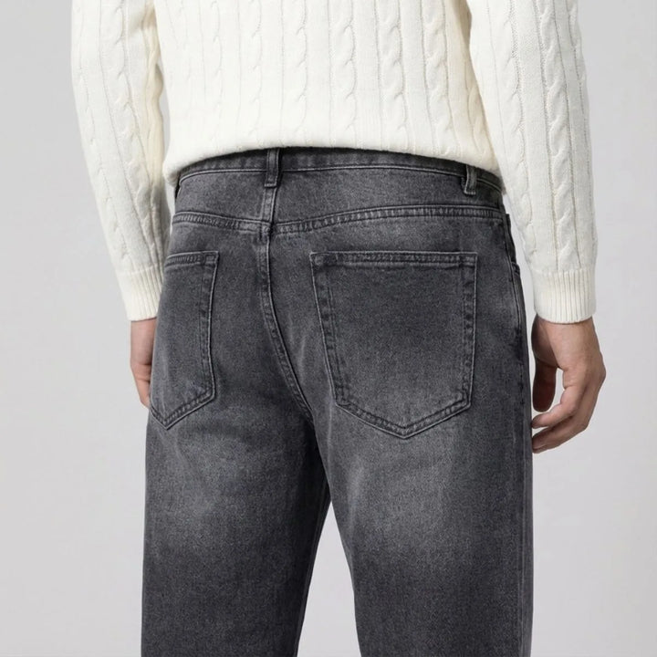 Jean droit homme coupe regular – cinq poches classique