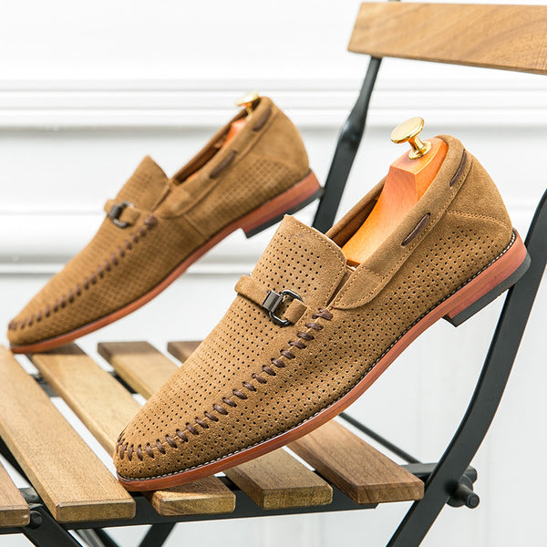 Mocassins tressés respirants – confort souple au quotidien