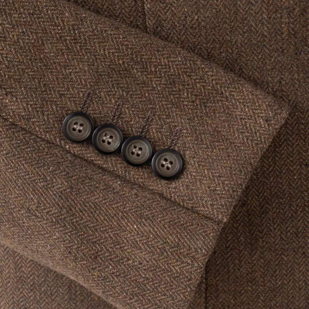 Costume trois pièces homme slim – gilet coordonné et surpiqûres