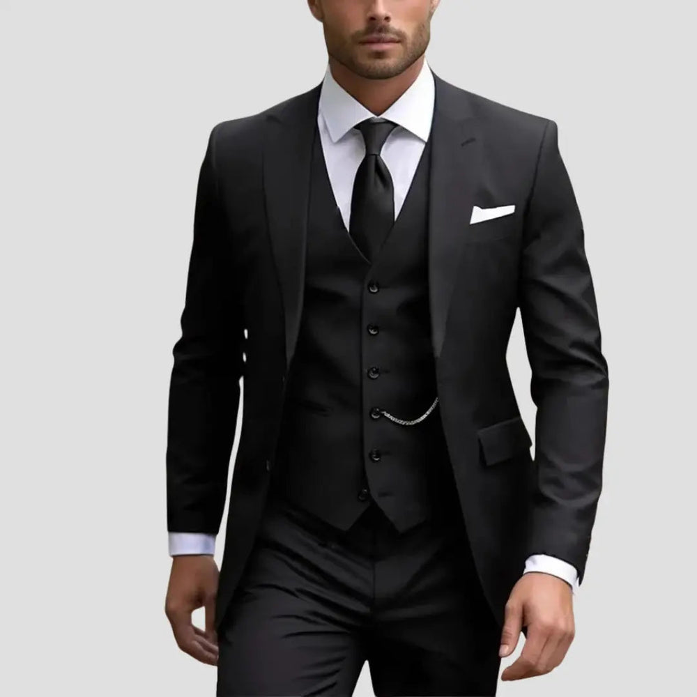 Costume trois pièces homme coupe slim – mariages et cérémonies
