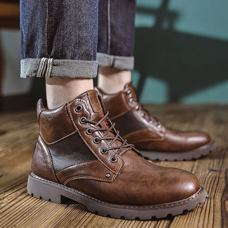 Bottes homme Zenith-17 – esprit workwear et allure raffinée
