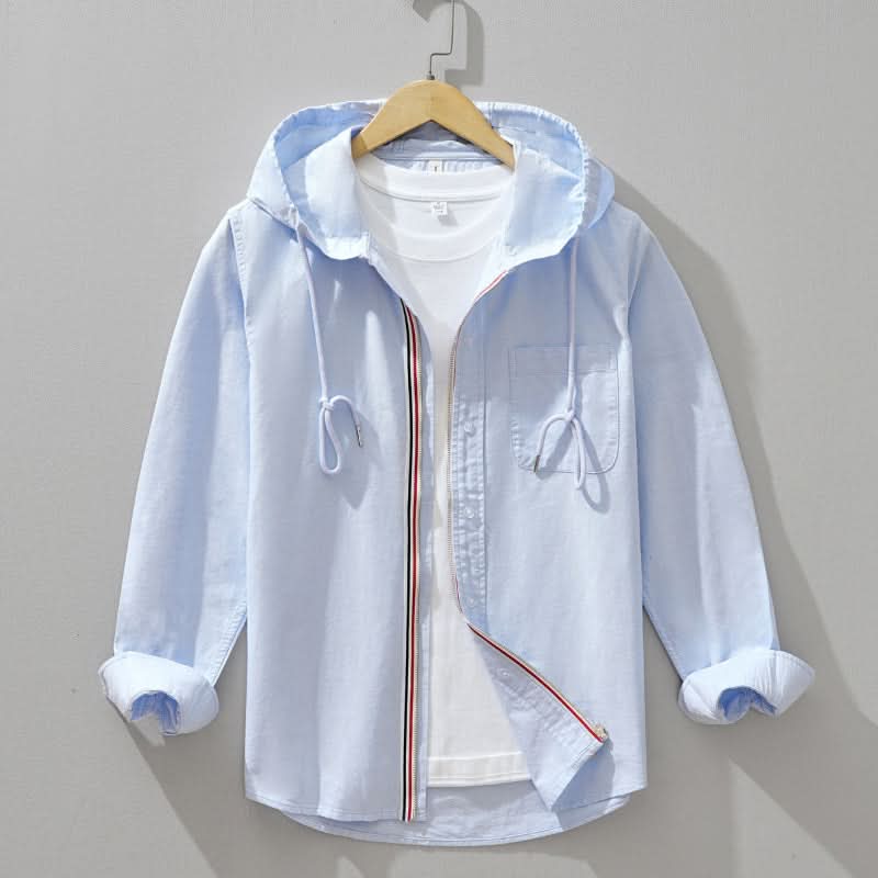 Hoodie homme Casa en lin et coton – léger et respirant