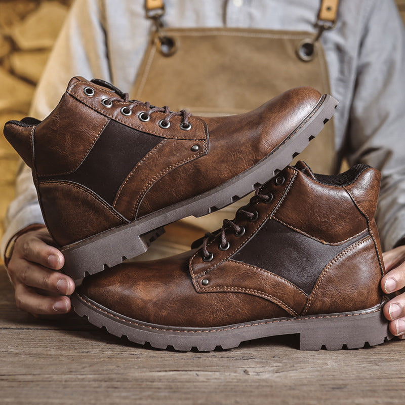 Bottes homme Zenith-17 – esprit workwear et allure raffinée
