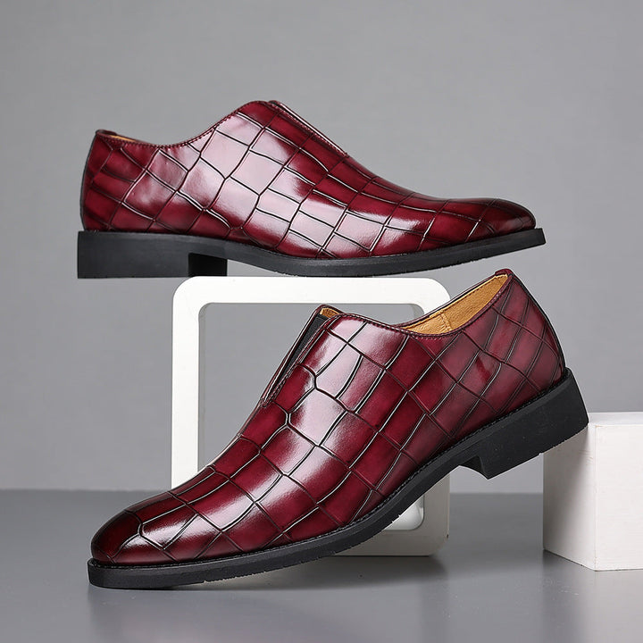 Mocassins Halo-13 à entrée en V – silhouette nette et moderne