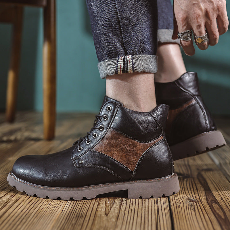 Bottes homme Zenith-17 – esprit workwear et allure raffinée