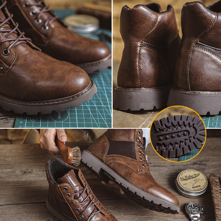 Bottes homme Zenith-17 – esprit workwear et allure raffinée