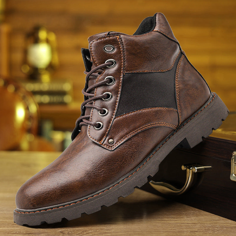 Bottes homme Zenith-17 – esprit workwear et allure raffinée
