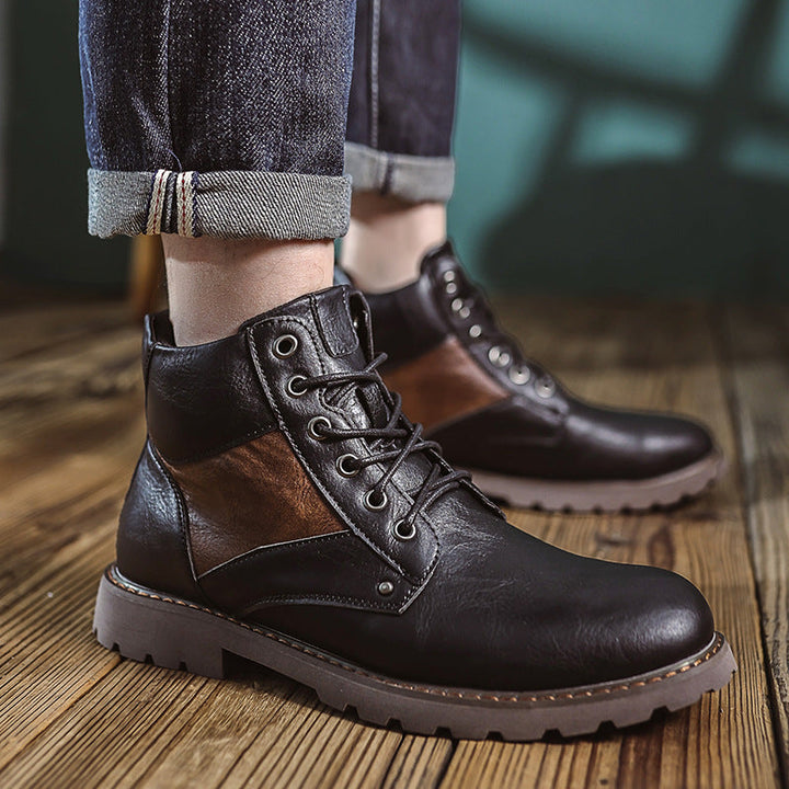 Bottes homme Zenith-17 – esprit workwear et allure raffinée