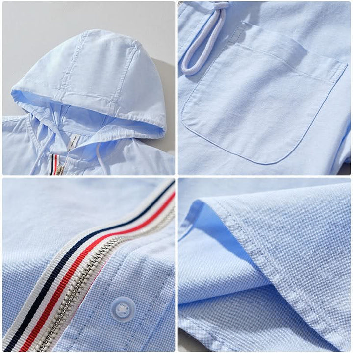 Hoodie homme Casa en lin et coton – léger et respirant