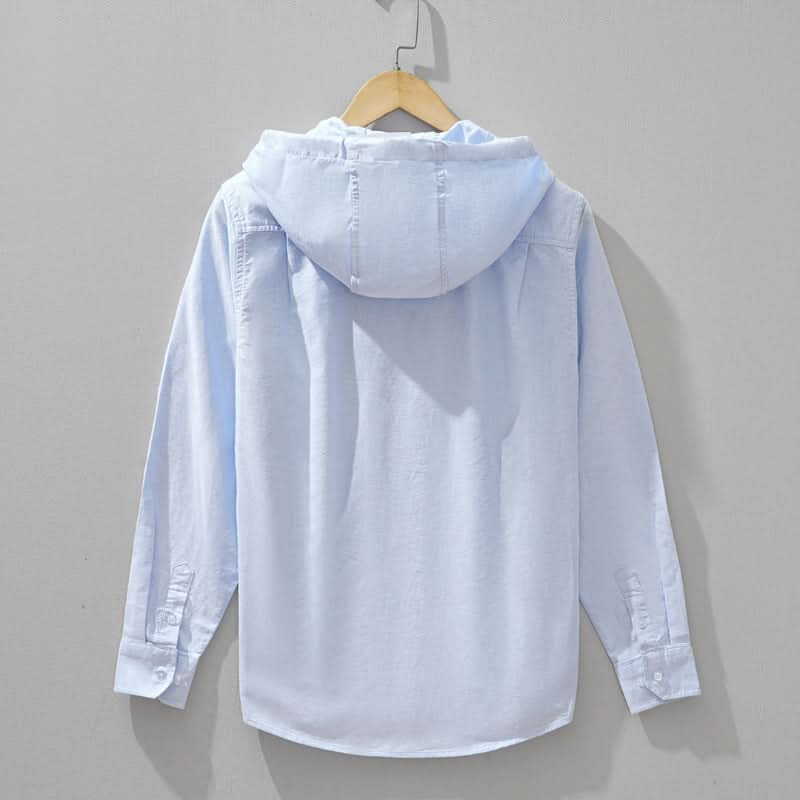 Hoodie homme Casa en lin et coton – léger et respirant