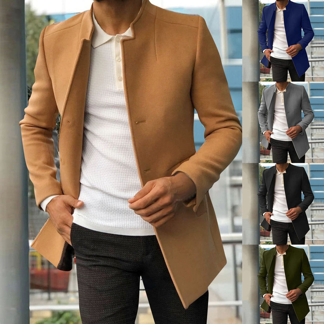 Manteau homme Larson coupe slim – minimaliste et élégant