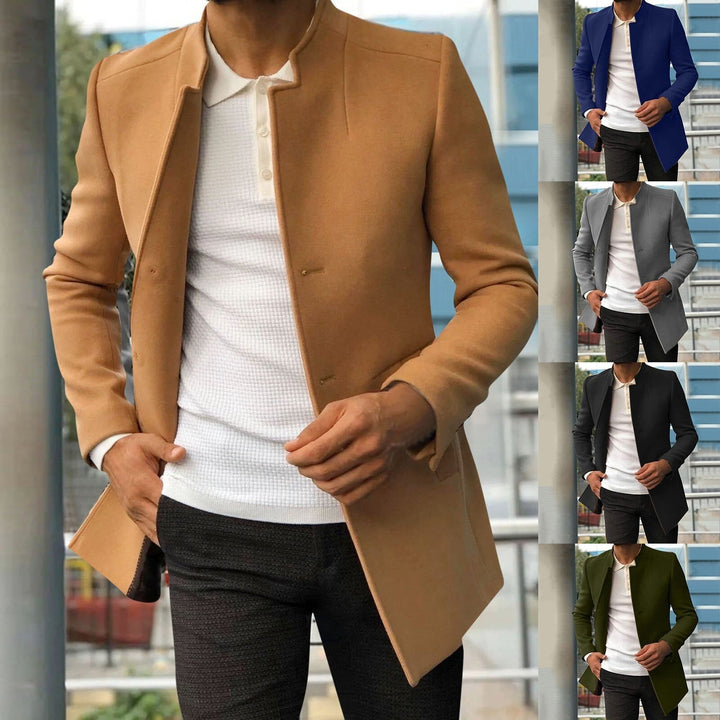 Manteau homme Larson coupe slim – minimaliste et élégant