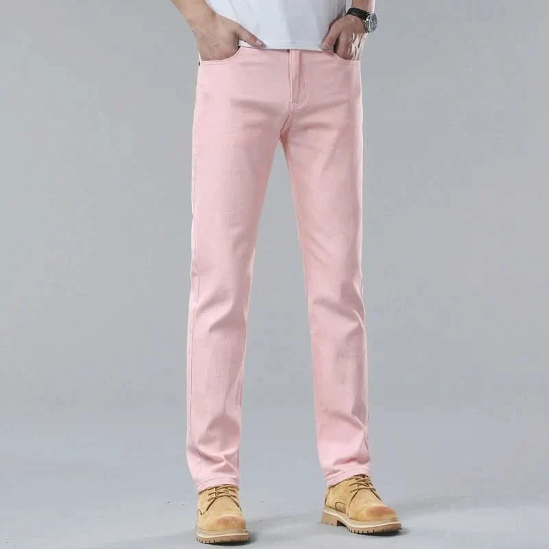 Pantalon homme coloré Alessandro – stretch et coupe ajustée