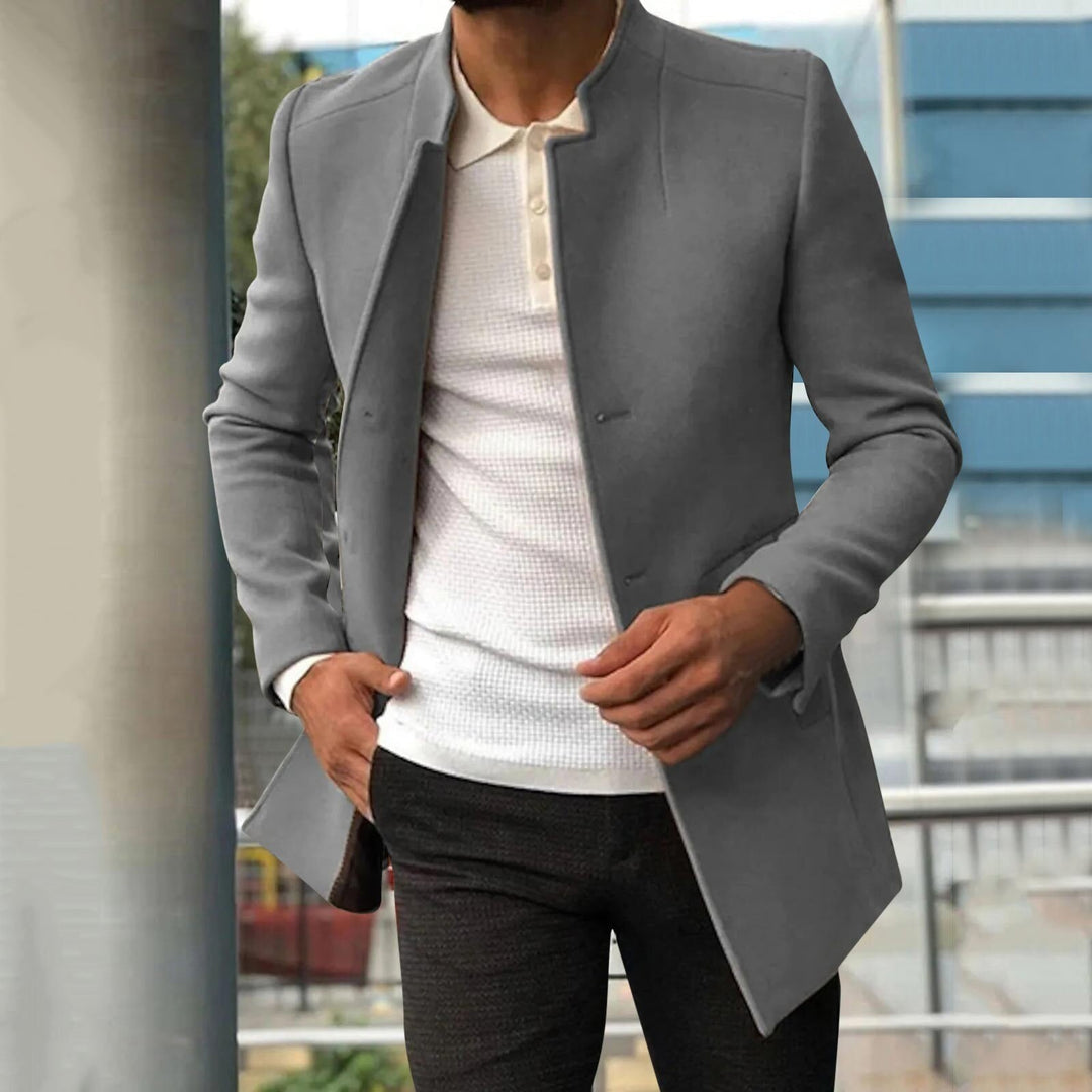 Manteau homme Larson coupe slim – minimaliste et élégant