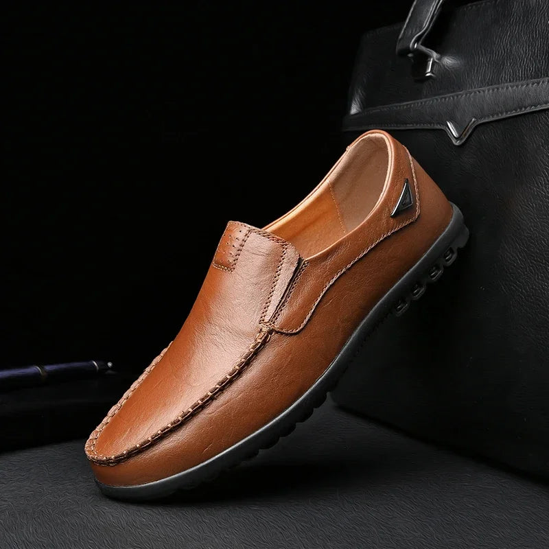Mocassins Nexus-23 à semelle crantée – finition européenne