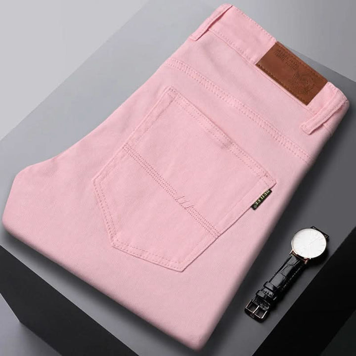 Pantalon homme coloré Alessandro – stretch et coupe ajustée