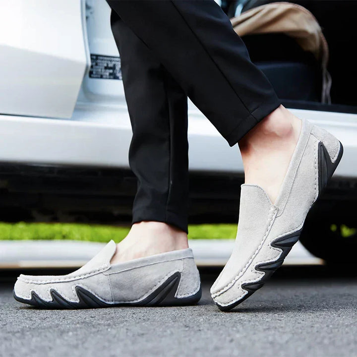 Mocassins Tempo-25 – finition brossée douce et coutures main