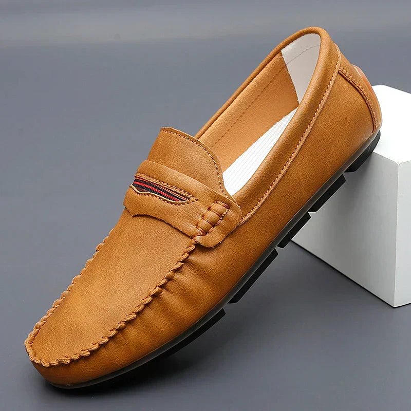 Mocassins Lumen-22 – construction finie main, esprit italien