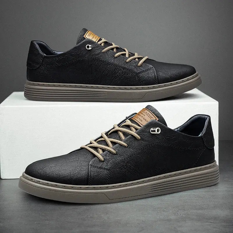 Baskets homme en similicuir – confort au quotidien