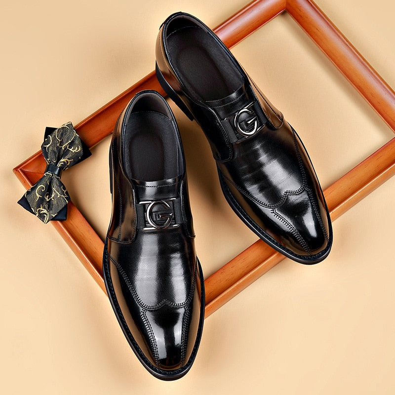 Chaussures Vibe-08 finition artisanale – silhouette raffinée